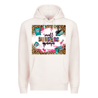 Pale Pink small business mama Premium Hoodie - Zillion Design Studio
