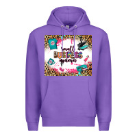Purple small business mama Premium Hoodie - Zillion Design Studio