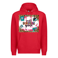 Red small business mama Premium Hoodie - Zillion Design Studio