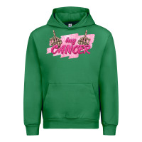 Emerald Hey Cancer Urban Hoodie - texasbilliewilder