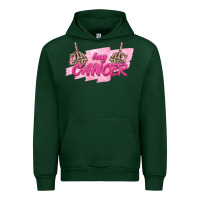 Forest Green Hey Cancer Urban Hoodie - texasbilliewilder