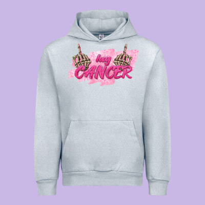 Hey Cancer Urban Hoodie Designed By Texasbilliewilder