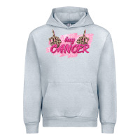 Heather Grey Hey Cancer Urban Hoodie - texasbilliewilder
