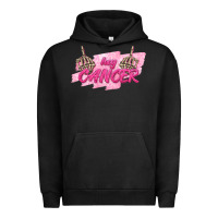 Pigment Black Hey Cancer Urban Hoodie - texasbilliewilder