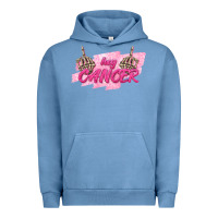 Pigment Pebble Blue Hey Cancer Urban Hoodie - texasbilliewilder