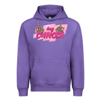 Tulip Hey Cancer Urban Hoodie - texasbilliewilder