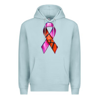 Blue Mist Breast Cancer Ribbon Basketball Premium Hoodie - texasbilliewilder