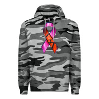 Slate Camo Breast Cancer Ribbon Basketball Premium Hoodie - texasbilliewilder