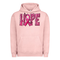Pigment Salmon Hope Breast Cancer Urban Hoodie - texasbilliewilder