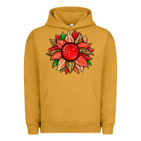 Pigment Peanut Butter strawberry sunflower Urban Hoodie - Zillion Design Studio