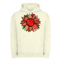 Pigment Pistachio strawberry sunflower Urban Hoodie - Zillion Design Studio
