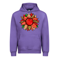 Tulip strawberry sunflower Urban Hoodie - Zillion Design Studio