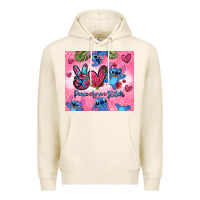 Tofu peace love stitch Premium Hoodie - Zillion Design Studio
