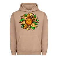 Pigment Burro pineapple sunflower Urban Hoodie - Zillion Design Studio