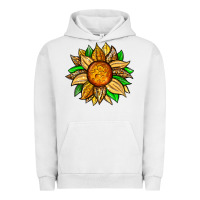 Pigment Lunar Rock pineapple sunflower Urban Hoodie - Zillion Design Studio