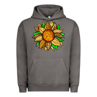 Pigment Tornado pineapple sunflower Urban Hoodie - Zillion Design Studio