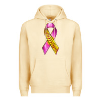 Pina Colada Breast Cancer Ribbon Softball Premium Hoodie - texasbilliewilder