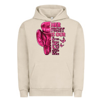 Pigment French Oak Her Fight Is Our Fight Cancer Urban Hoodie - texasbilliewilder