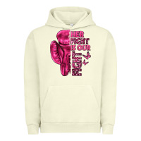 Pigment Pistachio Her Fight Is Our Fight Cancer Urban Hoodie - texasbilliewilder