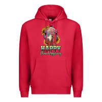 Cardinal happy thanksgiving turkey Premium Hoodie - RanaPortraitStore