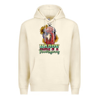 Sandshell happy thanksgiving turkey Premium Hoodie - RanaPortraitStore