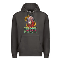 Smoke happy thanksgiving turkey Premium Hoodie - RanaPortraitStore
