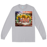 Moon Dust patriotic mini  tumbler Long Sleeve Tee - BarkalooDesign