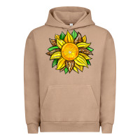 Pigment Burro lemon sunflower Urban Hoodie - Zillion Design Studio