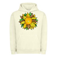 Pigment Pistachio lemon sunflower Urban Hoodie - Zillion Design Studio
