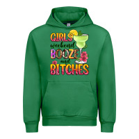 Emerald girls weekend booze and bitches Urban Hoodie - Zillion Design Studio