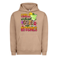 Pigment Burro girls weekend booze and bitches Urban Hoodie - Zillion Design Studio