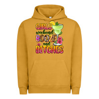Pigment Peanut Butter girls weekend booze and bitches Urban Hoodie - Zillion Design Studio