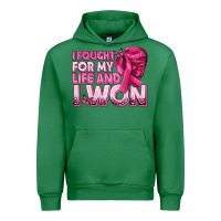 Emerald I Fought For My Life and I Won Breast Cancer Urban Hoodie - texasbilliewilder