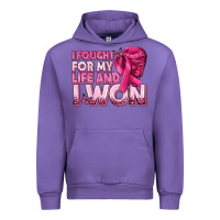 Tulip I Fought For My Life and I Won Breast Cancer Urban Hoodie - texasbilliewilder