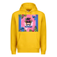 Lemon ohana stitch messy bun Premium Hoodie - Zillion Design Studio