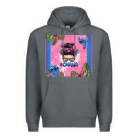 Rock ohana stitch messy bun Premium Hoodie - Zillion Design Studio