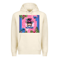 Tofu ohana stitch messy bun Premium Hoodie - Zillion Design Studio