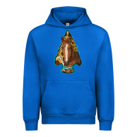 Cobalt arrowhead horse Urban Hoodie - RanaPortraitStore