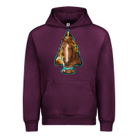 Mauve Wine arrowhead horse Urban Hoodie - RanaPortraitStore