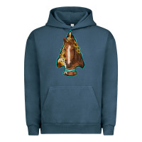 Pigment Midnight Navy arrowhead horse Urban Hoodie - RanaPortraitStore