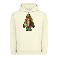 Pigment Pistachio arrowhead horse Urban Hoodie - RanaPortraitStore