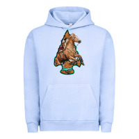 Pigment Grape Ice arrowhead horse, Urban Hoodie - RanaPortraitStore