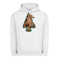 Pigment Lunar Rock arrowhead horse, Urban Hoodie - RanaPortraitStore
