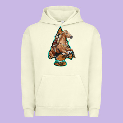 Arrowhead Horse, Urban Hoodie Designed By Ranaportraitstore