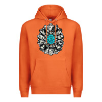 Carrot cowhide aztec gemstone Premium Hoodie - RanaPortraitStore