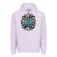 Lilac cowhide aztec gemstone Premium Hoodie - RanaPortraitStore