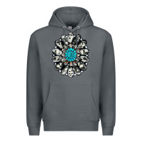 Rock cowhide aztec gemstone Premium Hoodie - RanaPortraitStore