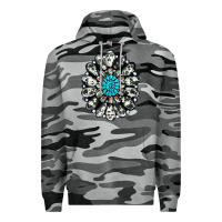 Slate Camo cowhide aztec gemstone Premium Hoodie - RanaPortraitStore