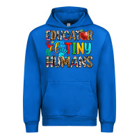 Cobalt educator of tiny humans Urban Hoodie - Zillion Design Studio