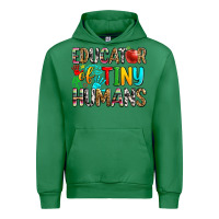 Emerald educator of tiny humans Urban Hoodie - Zillion Design Studio